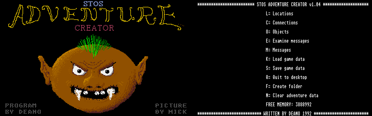 STOS Adventure Creator